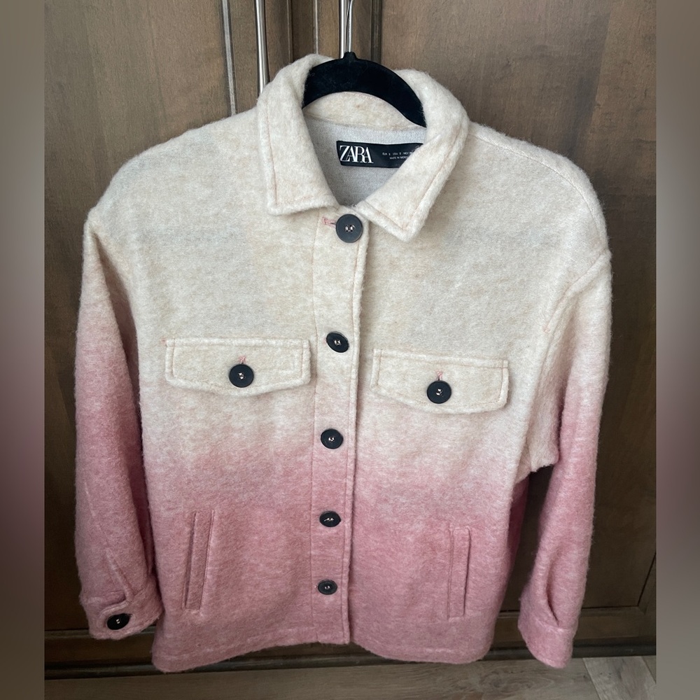 Zara Shacket NWOT size small